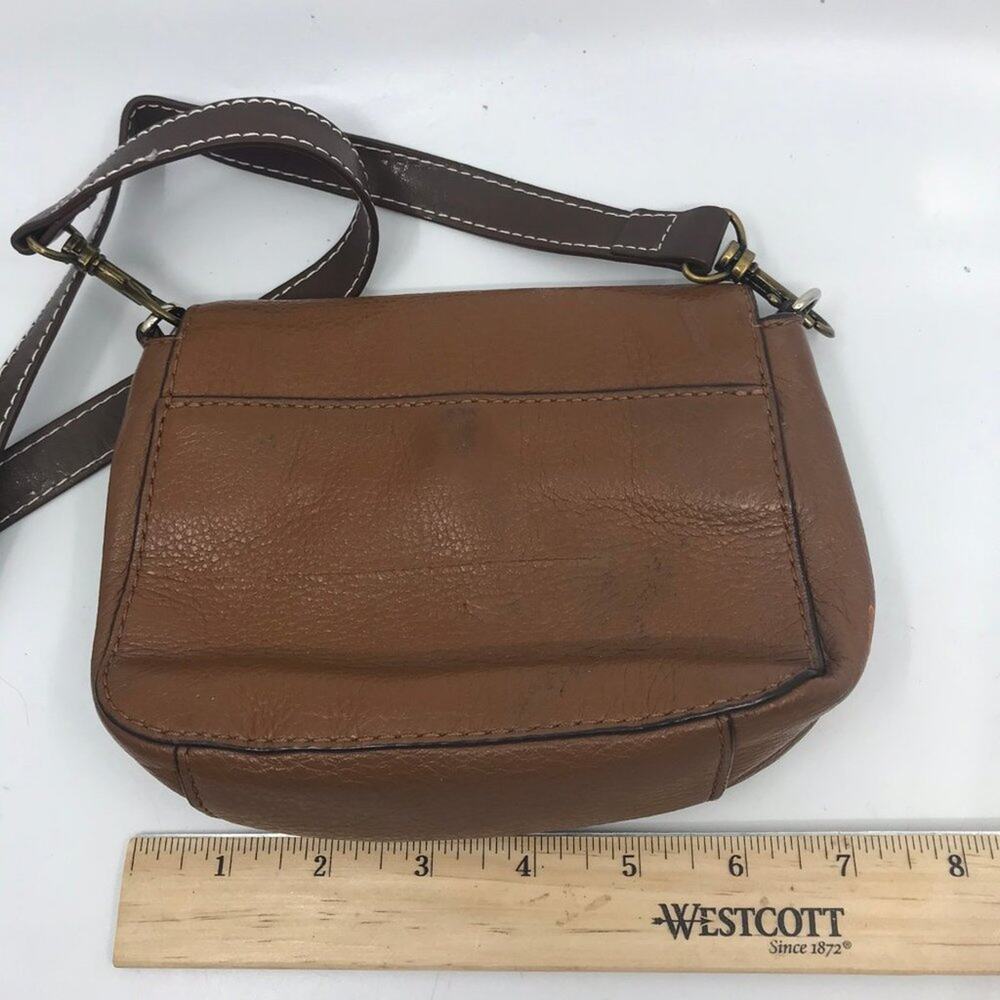 Michael Kors Customized Brown Leathe Crossbody Bag - Picture 2 of 8